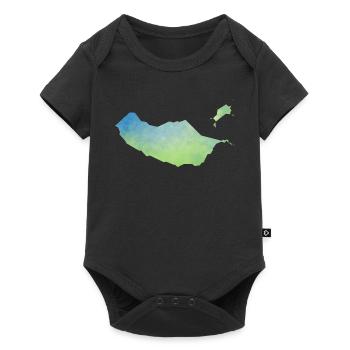 Madeira - Baby Premium Kurzarmbody - Schwarz - Vorne