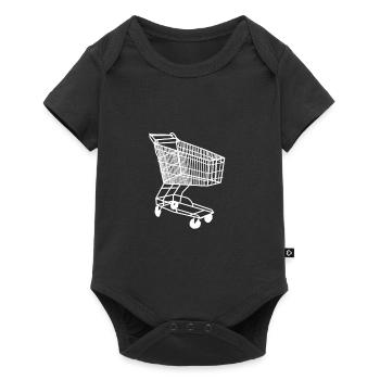 Cadeau de style panier - Body à manches courtes Premium Bébé - noir - Devant