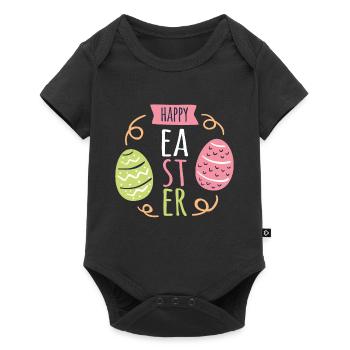 Pâques - Body à manches courtes Premium Bébé - noir - Devant