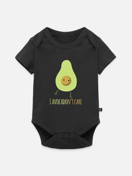 Frucht - Baby Premium Kurzarmbody - Schwarz