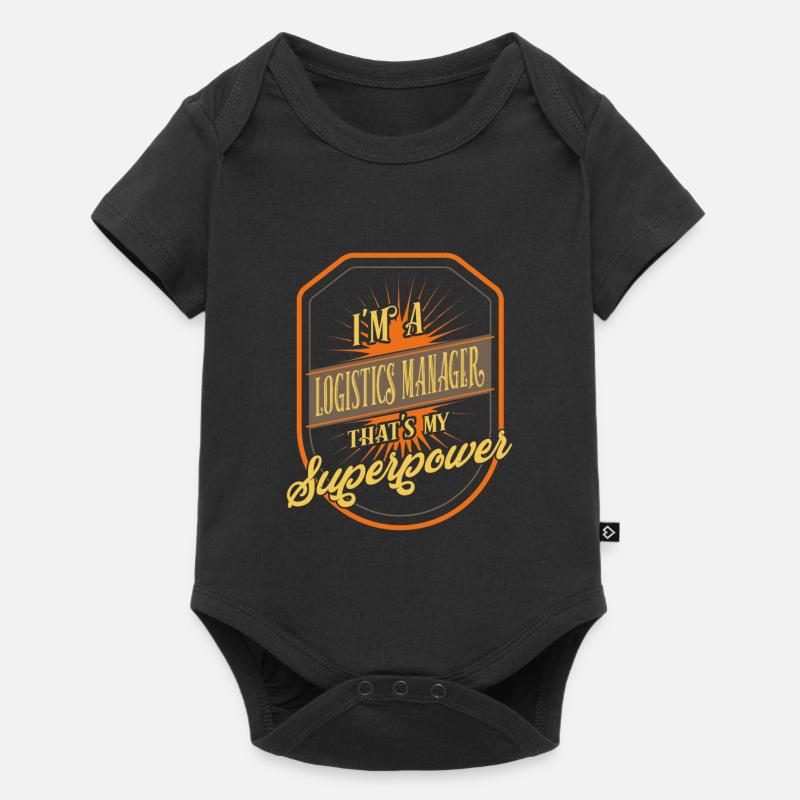 Logistics Manager - Baby Premium short-sleeve bodysuit - black