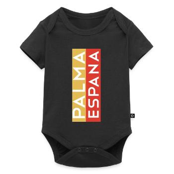 T-shirt souvenir Palma España Pull - Body à manches courtes Premium Bébé - noir - Devant