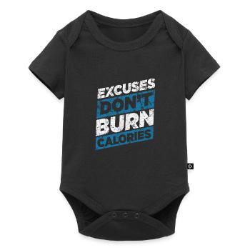 Fitness - Body à manches courtes Premium Bébé - noir - Devant