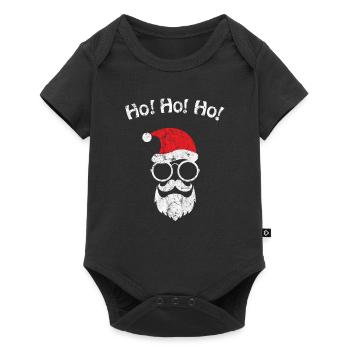 Weihnachten - Baby Premium Kurzarmbody - Schwarz - Vorne