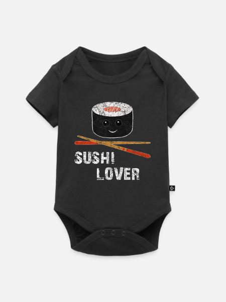 Essen - Baby Premium Kurzarmbody - Schwarz
