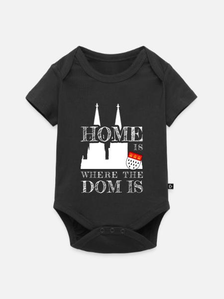 Köln Home Is Where The Dom Is Kölner Karneval Köln - Baby Premium Kurzarmbody - Schwarz