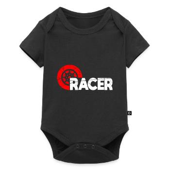 Auto - Baby Premium Kurzarmbody - Schwarz - Vorne