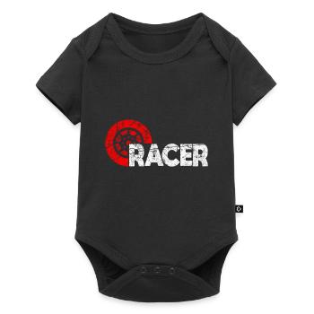Auto - Baby Premium Kurzarmbody - Schwarz - Vorne