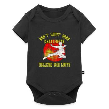 martial Arts - Baby Premium short-sleeve bodysuit - black - Front