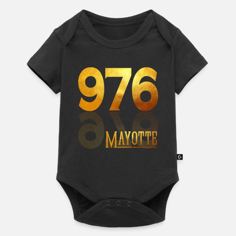 MAYOTTE - Body à manches courtes Premium Bébé - noir