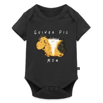 Maman Cochon d'Inde I Maman Cochon D'Inde Mama - Body à manches courtes Premium Bébé - noir - Devant