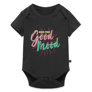 eat - Baby Premium short-sleeve bodysuit - black - Front