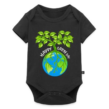 Eco-Friendly Earth Friend T-Shirt - Baby Premium short-sleeve bodysuit - black - Front