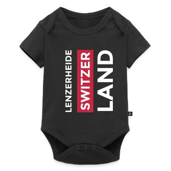 Lenzerheide Souvenir Graubünden Switzerland - Baby Premium short-sleeve bodysuit - black - Front