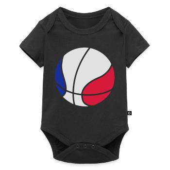 Basketball - Baby Premium short-sleeve bodysuit - black - Front