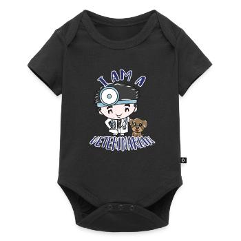 Veterinarian - Baby Premium short-sleeve bodysuit - black - Front