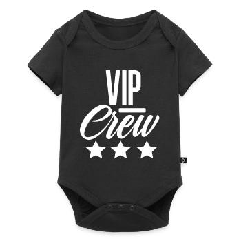ÉQUIPE VIP - Body à manches courtes Premium Bébé - noir - Devant