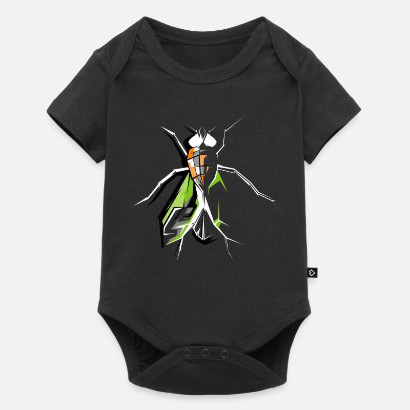 Fly Insects Fly Fly Symbol Vector - Baby Premium short-sleeve bodysuit - black