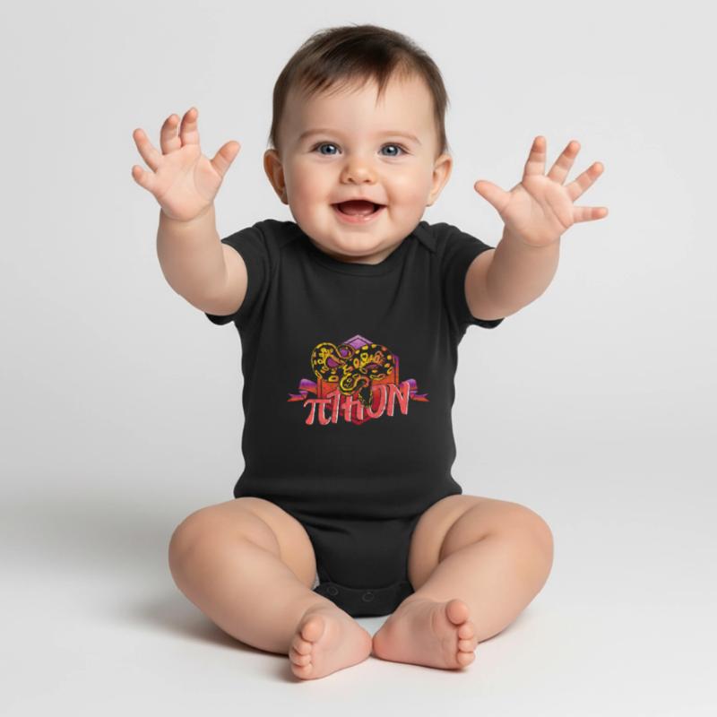 Pi Mathematics Python Baby Premium short-sleeve bodysuit