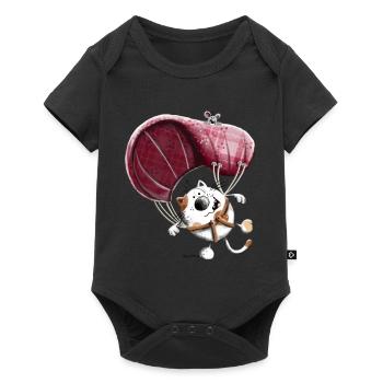 Frida on Air - Baby Premium short-sleeve bodysuit - black - Front