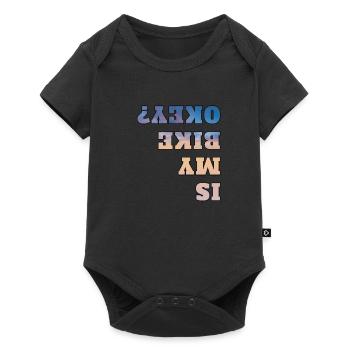 Is my bike okay bike bike rider bike - Baby Premium short-sleeve bodysuit - black - Front