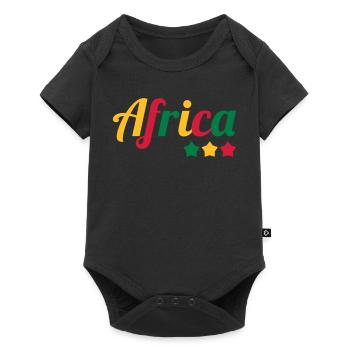 Africa / Africain / Afrique / Africain - Body à manches courtes Premium Bébé - noir - Devant