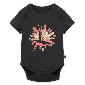 SUP Fille - Body à manches courtes Premium Bébé - noir - Devant
