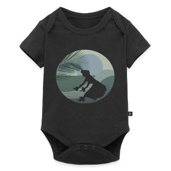 Hawaii Girl - Design - Baby Premium short-sleeve bodysuit - black - Front