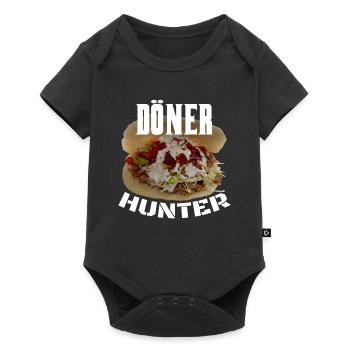 Doner kebab hunter - Baby Premium short-sleeve bodysuit - black - Front