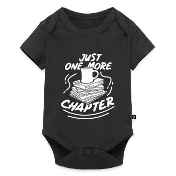 Lire les livres Livre cadeau bibliothèque - Body à manches courtes Premium Bébé - noir - Devant