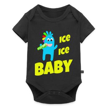Bébé - Body à manches courtes Premium Bébé - noir - Devant