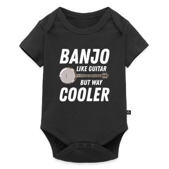 Banjo comme guitare mais beaucoup plus cool - Body à manches courtes Premium Bébé - noir - Devant
