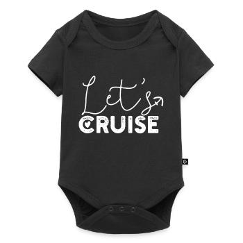 Cruise ship - Baby Premium short-sleeve bodysuit - black - Front