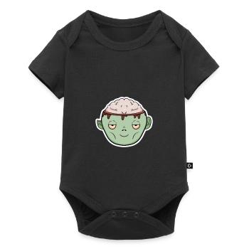Zombie Brain in a Mug - Baby Premium short-sleeve bodysuit - black - Front
