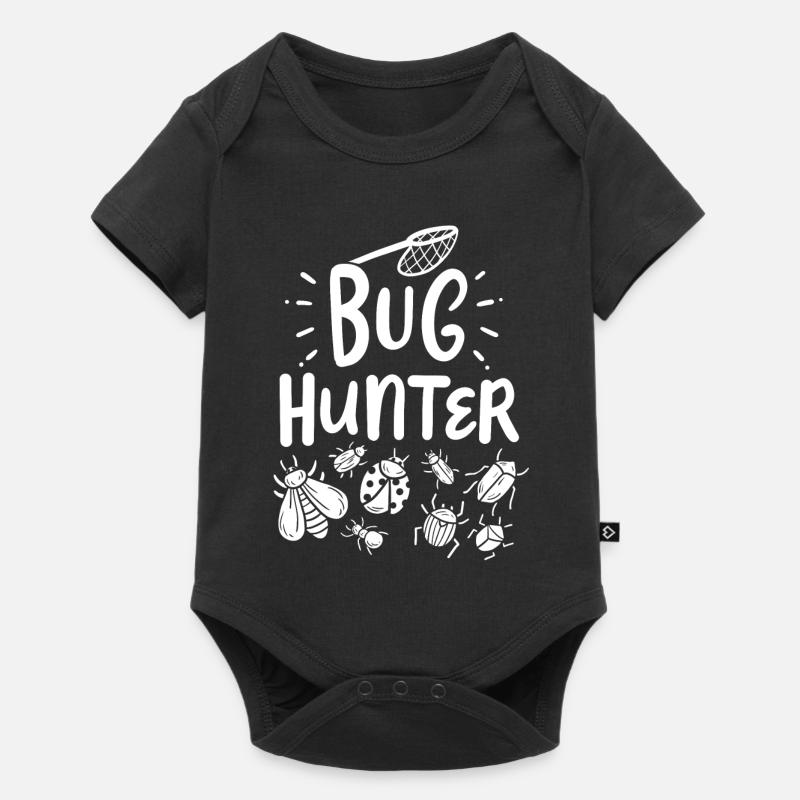 Insectes Chasseurs d’insectes - Body à manches courtes Premium Bébé - noir