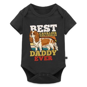 Cavalier King Charles - Baby Premium short-sleeve bodysuit - black - Front