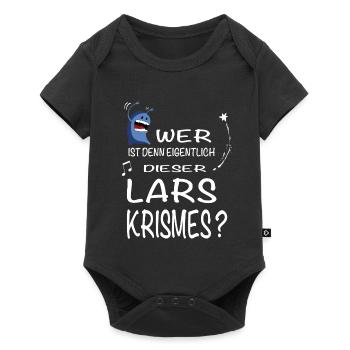 Wer ist denn eigentlich dieser Lars Krismes? - Baby Premium Kurzarmbody - Schwarz - Vorne