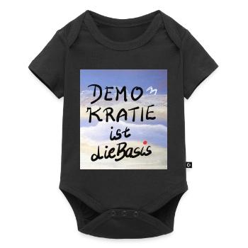 EG Menschen I Demokratie I Basis I Politik - Baby Premium Kurzarmbody - Schwarz - Vorne