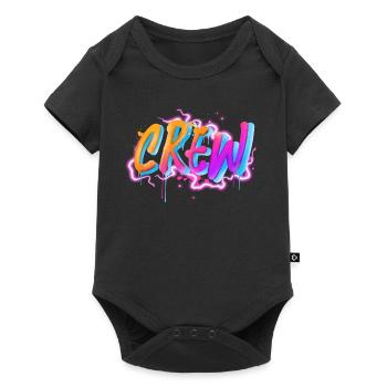 crew - Baby Premium short-sleeve bodysuit - black - Front