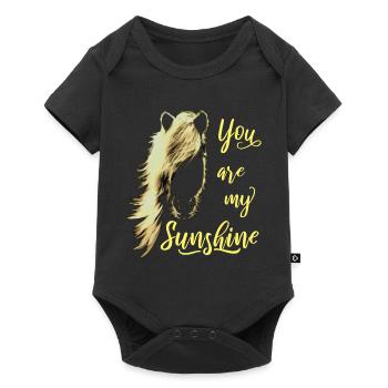 You Are My Sunshine Horse Sunshine Gift - Baby Premium short-sleeve bodysuit - black - Front