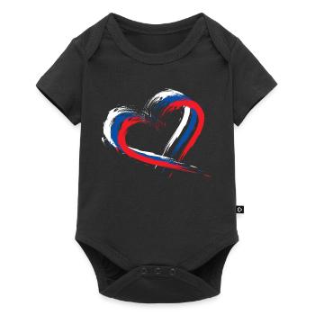 Slovakia - Baby Premium short-sleeve bodysuit - black - Front