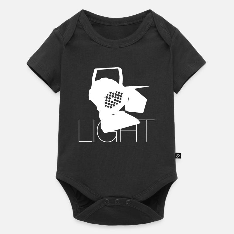 LIGHT - Body à manches courtes Premium Bébé - noir