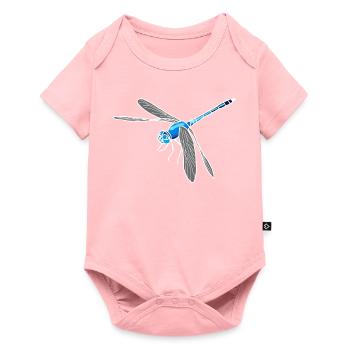 Libellule - Body à manches courtes Premium Bébé - rose - Devant