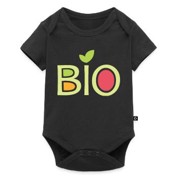 Bio Team Company Club Friends Fruits Food Vegan - Body à manches courtes Premium Bébé - noir - Devant