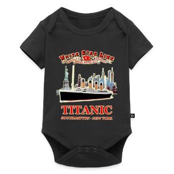 THE GHOST OF THE TITANIC IN NEW YORK RUNEMBERG Adagp © - Baby Premium short-sleeve bodysuit - black - Front