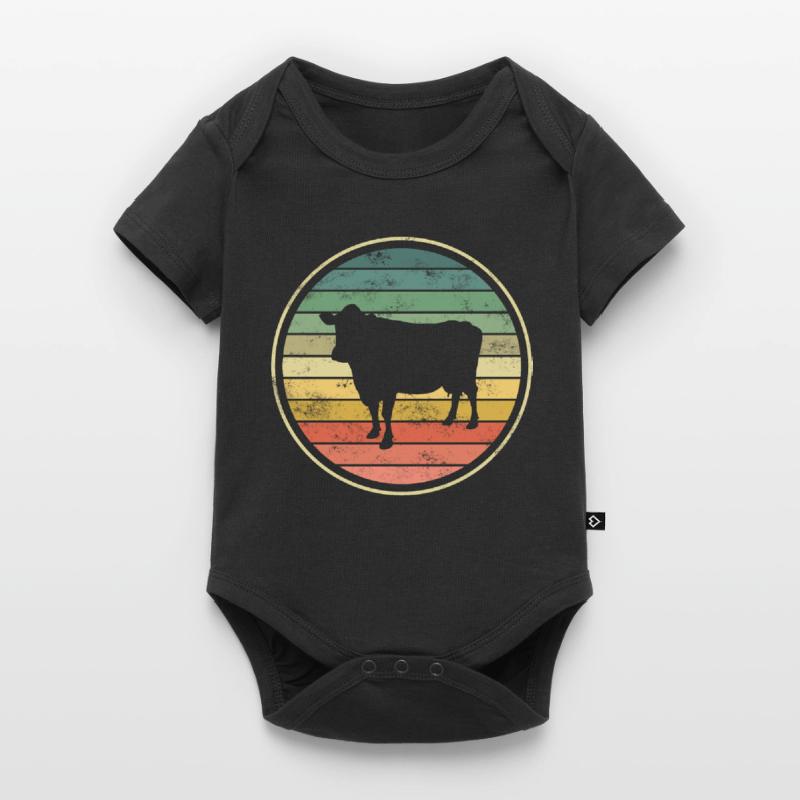 Vache Vaches Body à manches courtes Premium Bébé