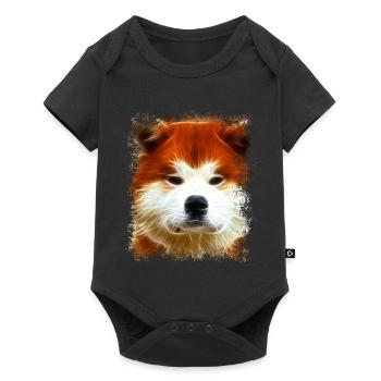 Akita - Body à manches courtes Premium Bébé - noir - Devant
