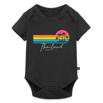 Thaïlande - Body à manches courtes Premium Bébé - noir - Devant