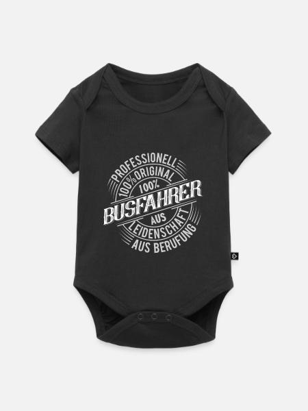 Busfahrer - Baby Premium Kurzarmbody - Schwarz