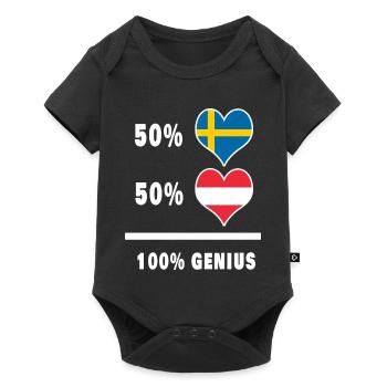 Ingenium/cadeau suédois et autrichien - Body à manches courtes Premium Bébé - noir - Devant